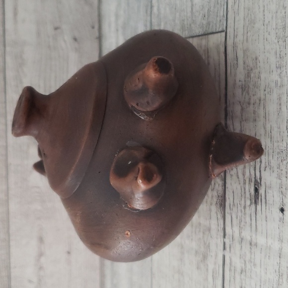 Vintage Pottery Piggy Bank - Picture 5 of 5
